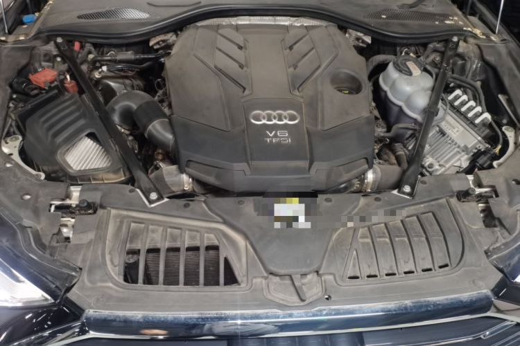 Used Audi A8 2022 A8L 55 TFSI quattro Luxury Edition Collector's Model Engine Bay