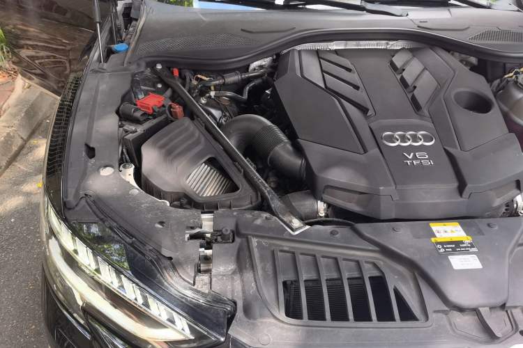 Used Audi A8 2022 A8L Horch Founder's Edition Legendary Model Engine Bay Right
