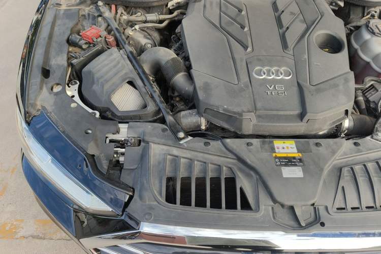 Used Audi A8 2022 A8L 55 TFSI quattro Luxury Edition Collector's Model Engine Bay Right