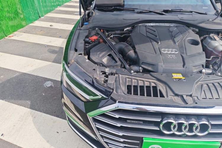 Used Audi A8 2022 A8L 50 TFSI quattro Comfort Edition Collector's Model Engine Bay Right
