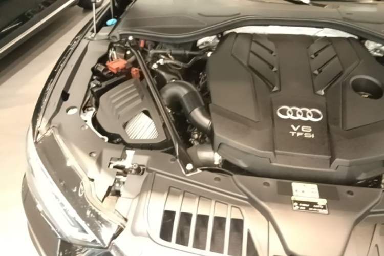 Used Audi A8 2022 A8L 50 TFSI quattro Comfort Edition Collector's Model Engine Bay Right