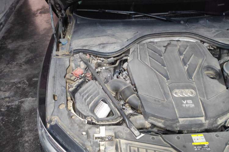 Used Audi A8 2022 A8L 50 TFSI quattro Comfort Edition Collector's Model Engine Bay Right