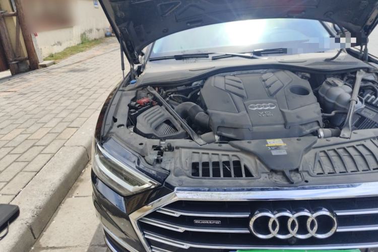 Used Audi A8 2022 A8L 50 TFSI quattro Comfort Edition Collector's Model Engine Bay Right