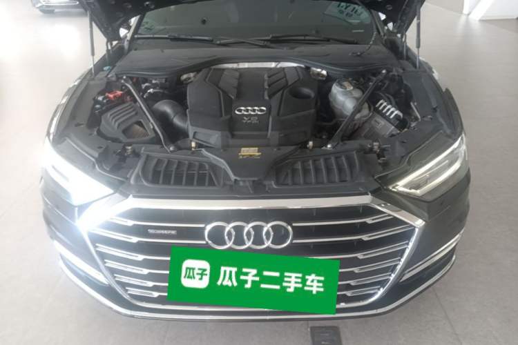 Used Audi A8 2022 A8L 50 TFSI quattro Comfort Edition Collector's Model Engine Bay