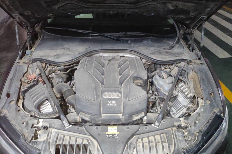 Used Audi A8 2022 A8L 50 TFSI quattro Comfort Edition Collector's Model Engine Bay