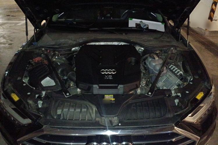 Used Audi A8 2022 A8L 55 TFSI quattro Prestige Collection Edition Engine Bay