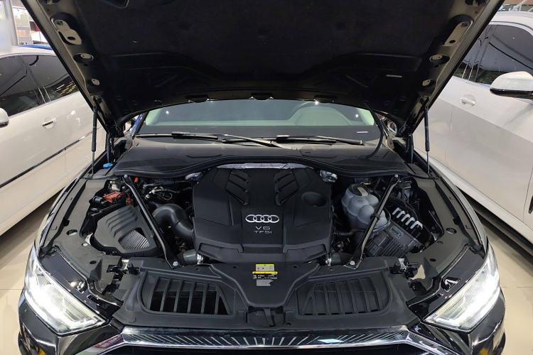 Used Audi A8 2022 A8L 50 TFSI quattro Comfort Edition Collector's Model Engine Bay