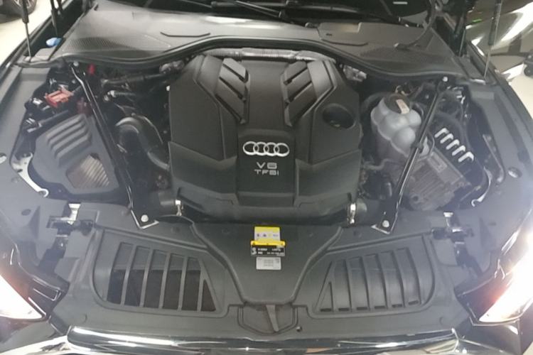 Used Audi A8 2022 A8L 50 TFSI quattro Comfort Edition Collector's Model Engine Bay