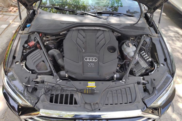 Used Audi A8 2022 A8L 50 TFSI quattro Comfort Edition Collector's Model Engine Bay