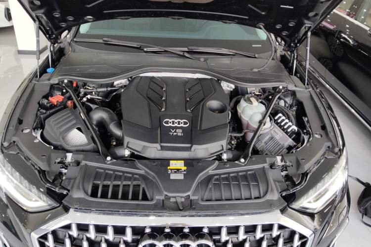 Used Audi A8 2022 A8L 50 TFSI quattro Comfort Edition Collector's Model Engine Bay