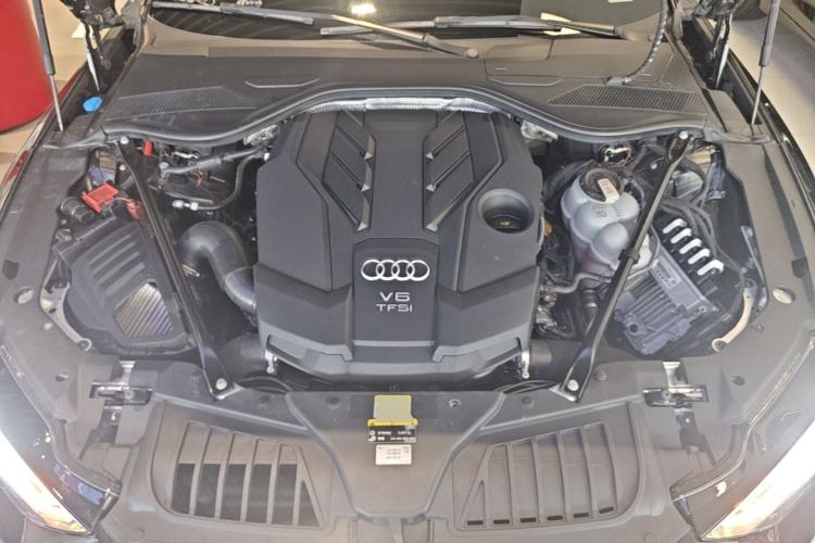 Used Audi A8 2022 A8L 50 TFSI quattro Comfort Edition Collector's Model Engine Bay