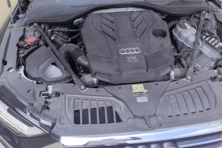 Used Audi A8 2022 A8L 55 TFSI quattro Luxury Edition Collector's Model Engine Bay
