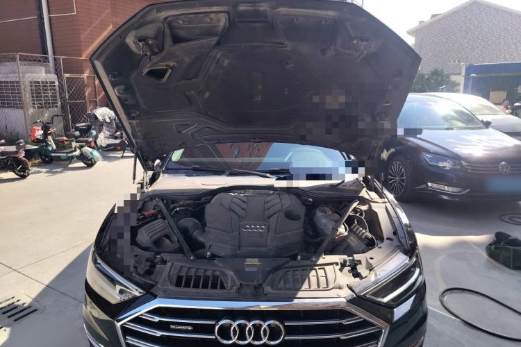 Used Audi A8 2022 A8L 50 TFSI quattro Comfort Edition Collector's Model Engine Bay