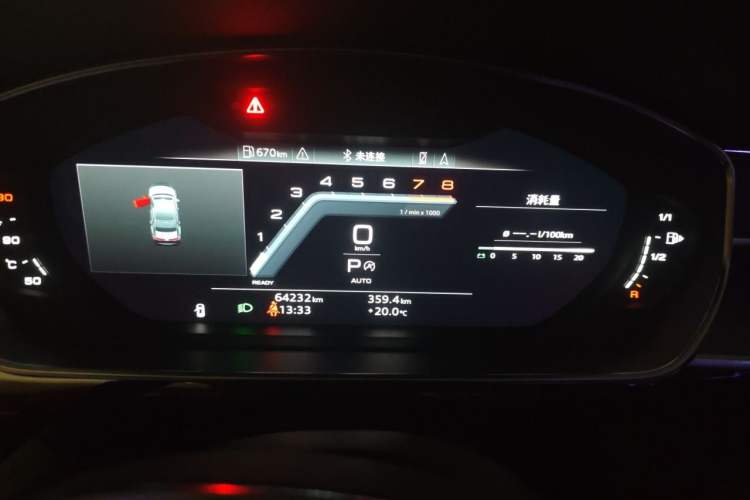 Used Audi A8 2022 A8L 50 TFSI quattro Comfort Edition Collector's Model Instrument Cluster