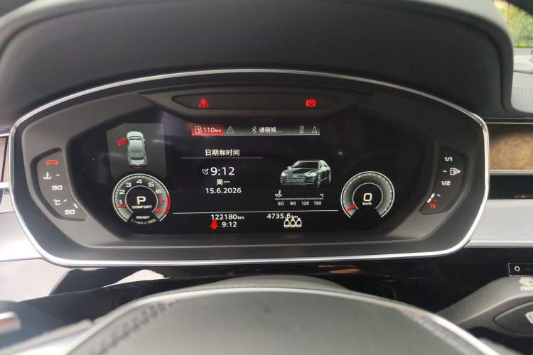 Used Audi A8 2022 A8L 55 TFSI quattro Luxury Edition Collector's Model Instrument Cluster