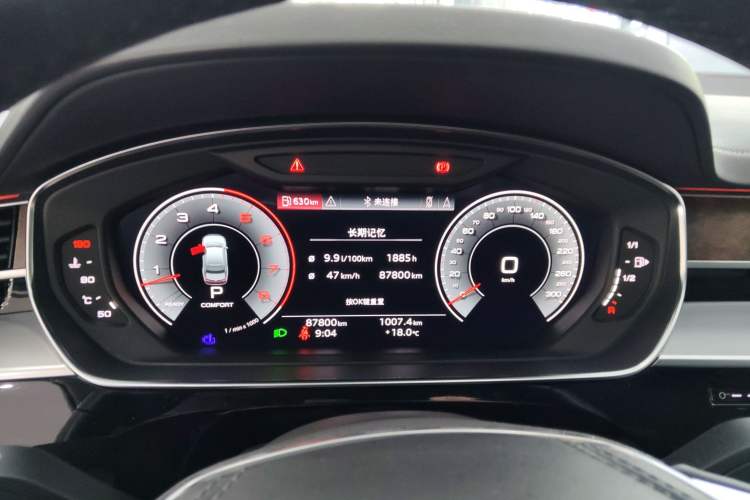 Used Audi A8 2022 A8L 50 TFSI quattro Comfort Edition Collector's Model Instrument Cluster