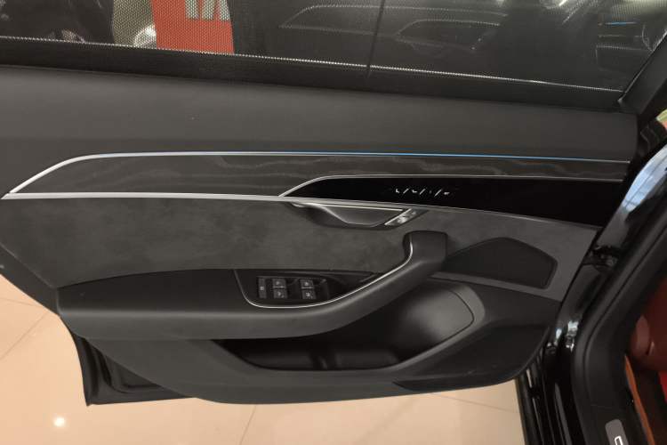 Used Audi A8 2022 A8L 50 TFSI quattro Comfort Edition Collector's Model Left Rear Door Interior