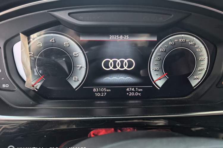 Used Audi A8 2022 A8L 55 TFSI quattro Luxury Edition Collector's Model Odometer Close Up