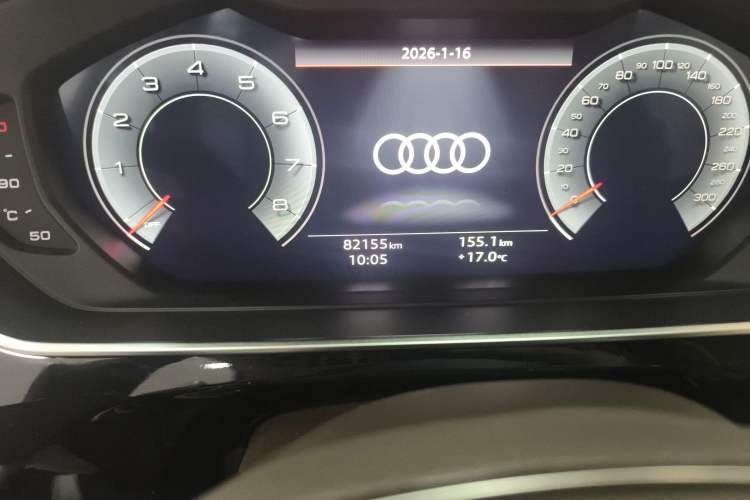 Used Audi A8 2022 A8L Horch Founder's Edition Classic Odometer Close Up