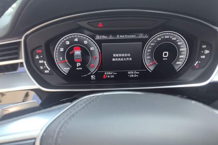 Used Audi A8 2022 A8L 55 TFSI quattro Luxury Edition Collector's Model Odometer Close Up
