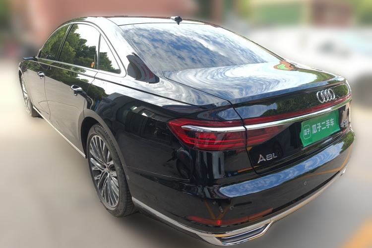 Used Audi A8 2022 A8L 55 TFSI quattro Luxury Edition Collector's Model Rear Left 45 Deg