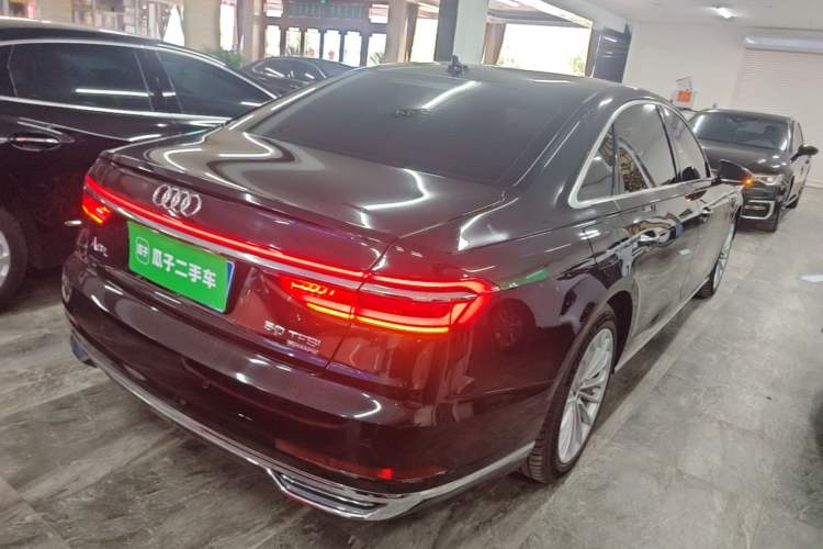 Used Audi A8 2022 A8L 50 TFSI quattro Comfort Edition Collector's Model Rear Right 45 Deg