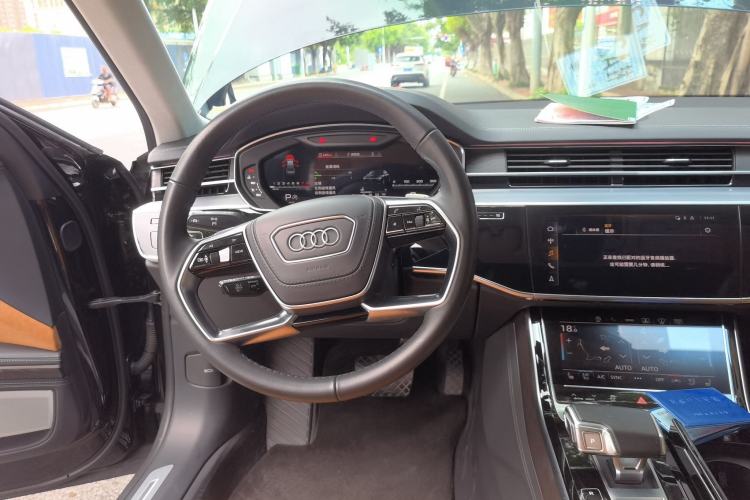 Used Audi A8 2022 A8L Horch Founder's Edition Legendary Model Steering Wheel