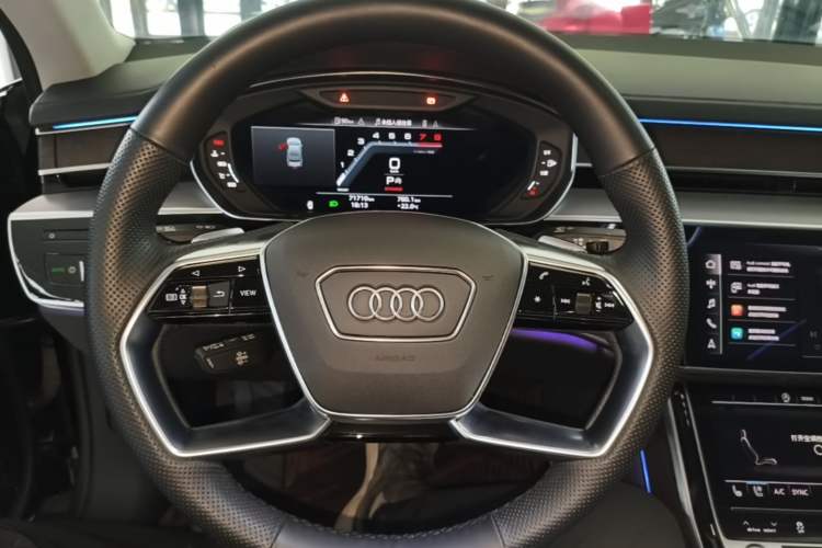 Used Audi A8 2022 A8L 50 TFSI quattro Comfort Edition Collector's Model Steering Wheel