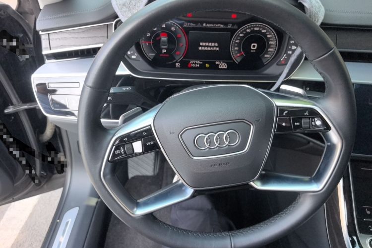 Used Audi A8 2022 A8L 50 TFSI quattro Comfort Edition Collector's Model Steering Wheel