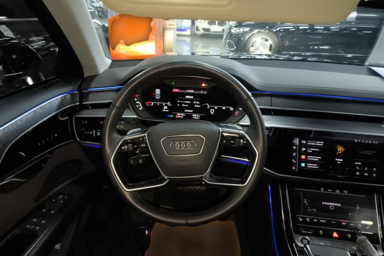 Used Audi A8 2022 A8L 50 TFSI quattro Comfort Edition Collector's Model Steering Wheel