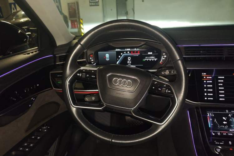 Used Audi A8 2022 A8L 50 TFSI quattro Comfort Edition Collector's Model Steering Wheel