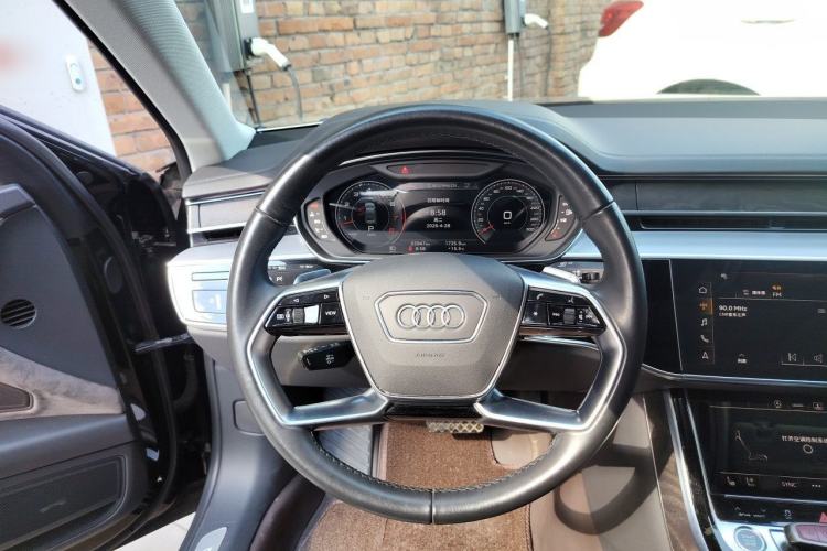 Used Audi A8 2022 A8L 50 TFSI quattro Comfort Edition Collector's Model Steering Wheel