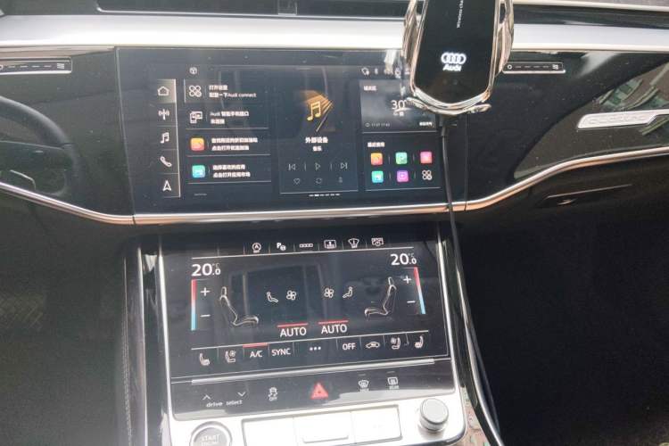 Used Audi A8 2022 A8L Horch Founder's Edition Legendary Model Audio And AC Panel