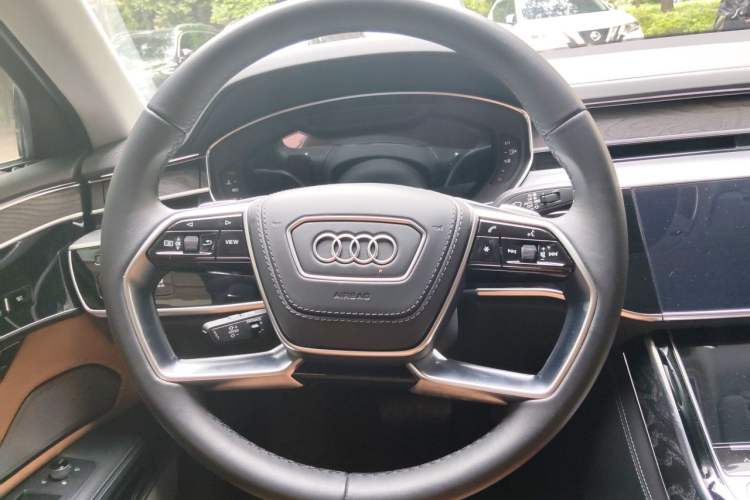 Used Audi A8 2022 A8L Horch Founder's Edition Legendary Model Steering Wheel