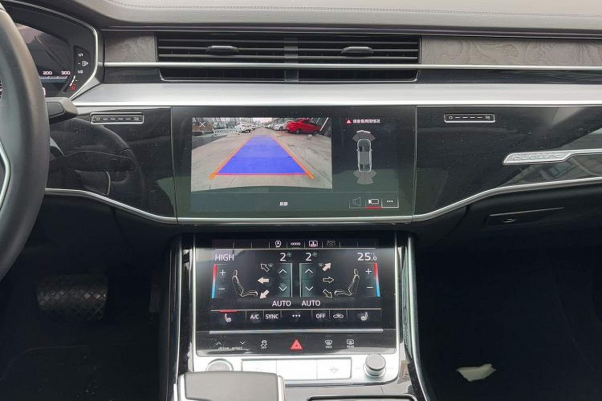 Used Audi A8 2023 A8L 45 TFSI quattro Luxury Model Audio And AC Panel