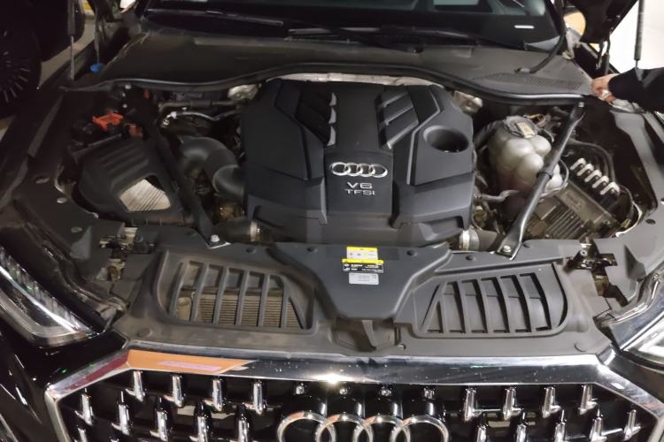 Used Audi A8 2023 A8L 55 TFSI quattro Flagship Model Engine Bay