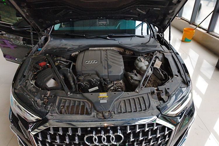 Used Audi A8 2023 A8L 45 TFSI quattro Luxury Model Engine Bay