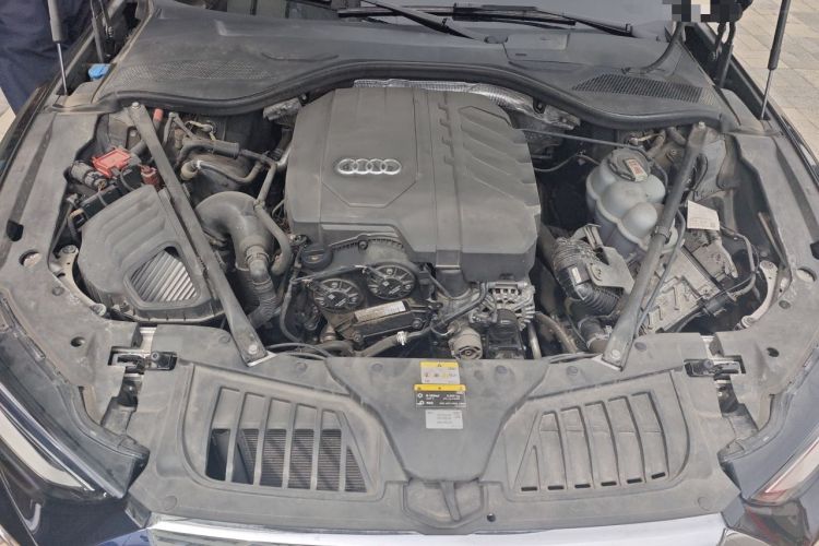 Used Audi A8 2023 A8L 45 TFSI quattro Luxury Model Engine Bay