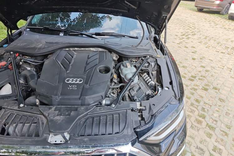 Used Audi A8 2023 A8L 50 TFSI quattro Prestige Edition Engine Bay Left