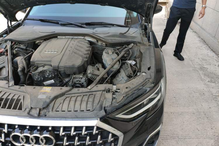 Used Audi A8 2023 A8L 45 TFSI quattro Luxury Model Engine Bay Left