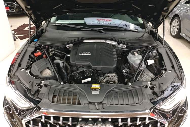 Used Audi A8 2023 A8L 45 TFSI quattro Luxury Model Engine Bay