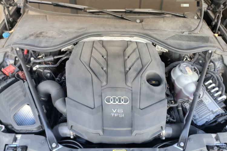 Used Audi A8 2023 A8L 55 TFSI quattro Flagship Model Engine Bay