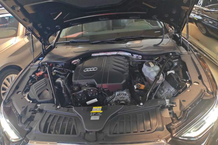 Used Audi A8 2023 A8L 45 TFSI quattro Luxury Model Engine Bay