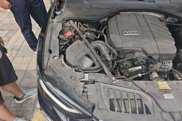 Used Audi A8 2023 A8L 45 TFSI quattro Luxury Model Engine Bay Right
