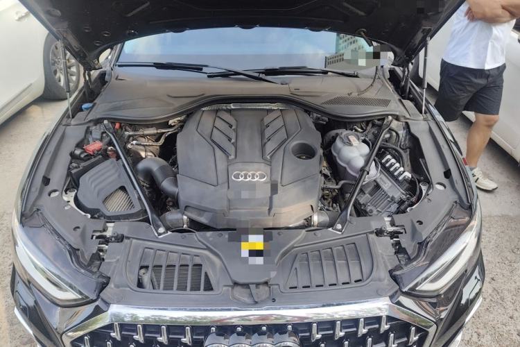 Used Audi A8 2023 A8L 50 TFSI quattro Prestige Edition Engine Bay