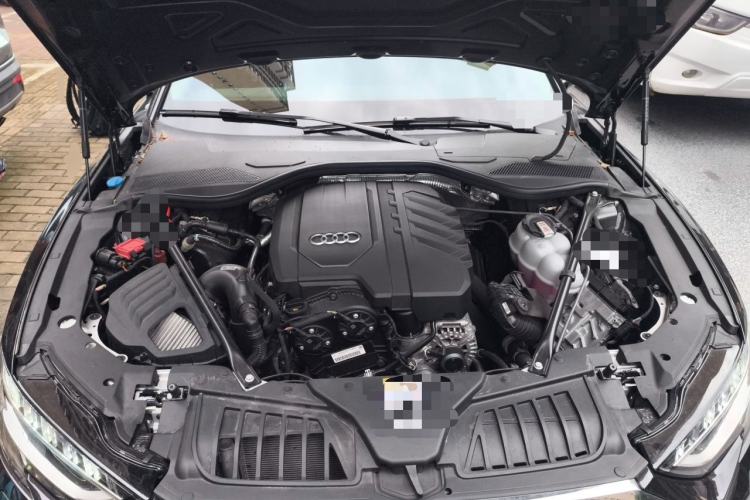 Used Audi A8 2023 A8L 45 TFSI quattro Luxury Model Engine Bay