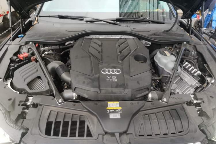 Used Audi A8 2023 A8L 50 TFSI quattro Prestige Edition Engine Bay