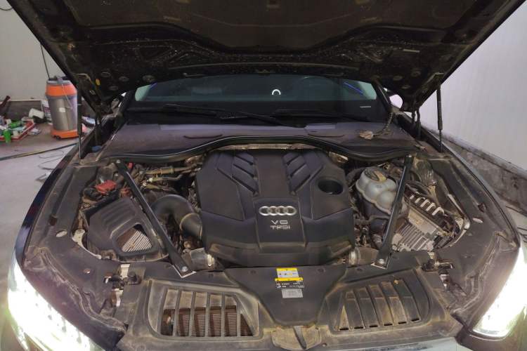 Used Audi A8 2023 A8L 50 TFSI quattro Prestige Edition Engine Bay