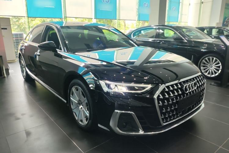 Used Audi A8 2023 A8L 45 TFSI quattro Luxury Model Front Right 45 Deg