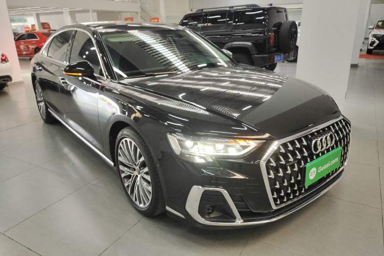 Used Audi A8 2023 A8L 50 TFSI quattro Prestige Edition Front Right 45 Deg